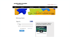 Desktop Screenshot of coachwinston.journalengine.com